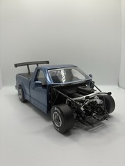 1/25 Ford F-150 AWD No Prep Drag Model Built