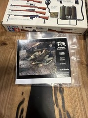 Lot Of 3. Vintage Tamiya 1/35 Military Miniatures Japanese Casualties, Weapons,