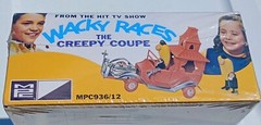 MPC Wacky Races The Creepy Coupe car Snap Plastic Model Kit MPC936/12