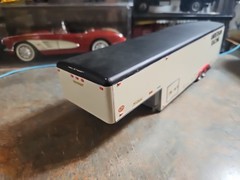 VINTAGE SURVIVOR MPC.REVELL.AMT. BUILT MODEL RACING TRAILER CUSTOM MADE