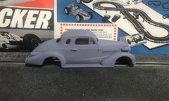 3D Resin Print in 1/32 scale of a 1937 Chevrolet Coupe Body