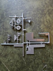 Revell 1/25 Tony Nancy 22 JR H1224:200 Parts Disc brakes Steering wheel Rear end