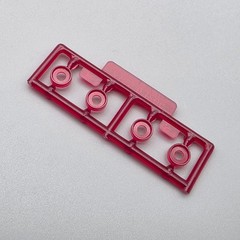 Monogram 1/24 58 Ford Thunderbird Parts Kit Bash Clear Red Taillights