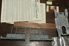 Hubley Gabriel 1912 Model T Depot Hack Metal Kit