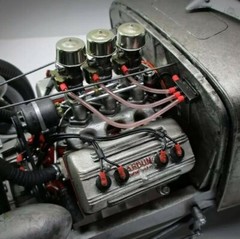 1/8th Ardun flathead carbureted edition conversion big deuce monogram 1/8
