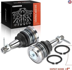 A-Premium 2 x Front Upper Ball Joint, Compatible with Chevrolet & GMC &