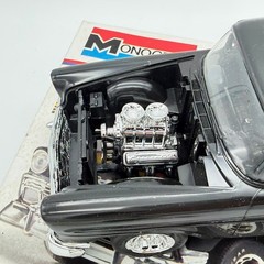 Monogram Supercharged ’56 Chevy 1:24 Scale Model Kit 2255 Partially Assembled