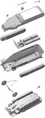 Italeri Plastic Model kit 1/72 Half-track Sd.Kfz. 251/1 Ausf. C 2 kits 7516