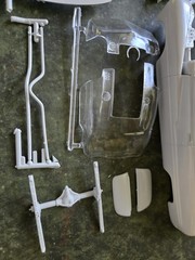AMT 1949 Mercury Model Body and Chassis Parts 1/25 STK U49C