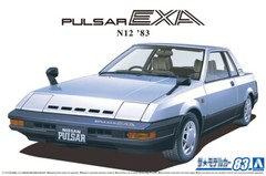 Aoshima 1/24 Scale The Model Car(83)Kit Nissan HN12 Pulsar EXA N12 NX Coupe ’83