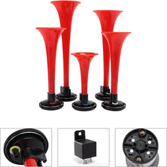 Air Horns La Cucaracha Musical Horn 5 Trumpet Music Sound Air Horn with Compress