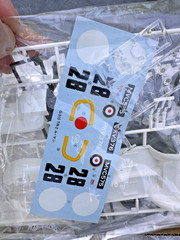 Triumph TR2 Le Mans 1/24 Gunze High-Tech model kit G-515 old