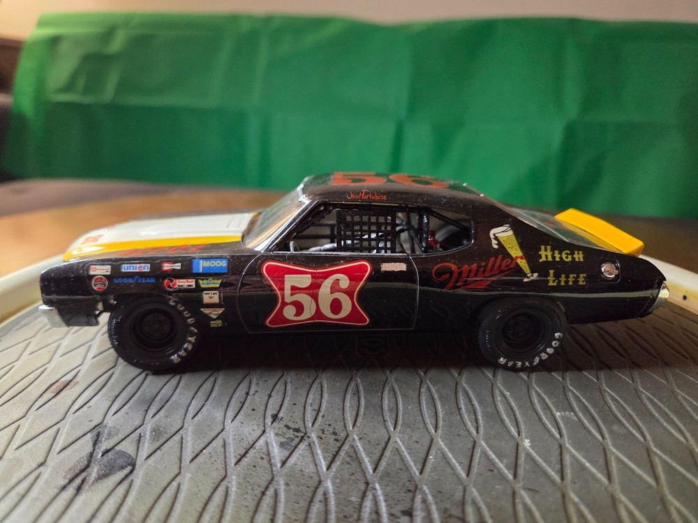 1/24 Jim Hurtubise #56 Miller High Life 427c.i. Chevrolet Chevelle NASCAR Hand