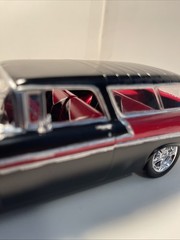 1956 Chevy Bel Air Nomad Station Wagon built Model Car 1/25