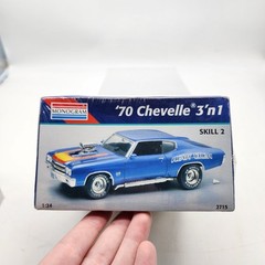 UH Monogram ’70 Chevelle 3’n1 Car Model Kit Sealed 1995 BONUS BATMAN COMIC *READ