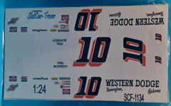 Unknown | No. | 1:24 #10 Western Dodge Decals