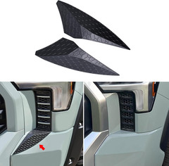 Front Side Headlight Grille Patch Decors Compatible with 2026 2025 2024 2023 202