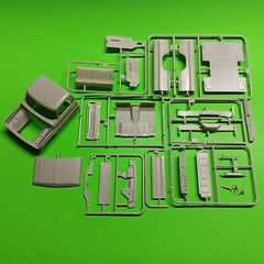 Cab Short Bed Hood Interior 1971 Ford F-250 Custom 4×4 Pickup Truck Moebius 1/25