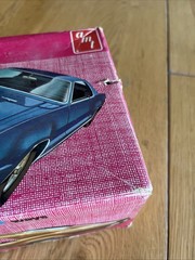 Original AMT 1970 Oldsmobile Toronado Model Kit 1:24 partially assembled/painted