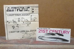 AMTRONIC, Futuristic Vehicle, AMT T363-300, c 1969 Unbuilt, Complete, Very Clean