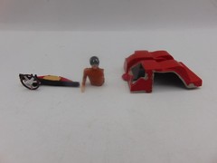 Vintage Model Car Plastic 5 ” Long Built 1960’s Ferrari Race car Parts Blue