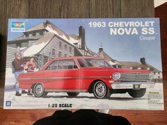 Moebius 1963 Chevy Nova SS Coupe 1:25 scale model car kit 2319