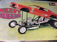 1/25 scale model car parts Camaro Z/28 Funny Car Engine Parts Lot No Box