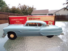 1953 PONTIAC Chieftain AMT Dealer Promo Car “STARDUST BLUE” w/ ORIGINAL BOX
