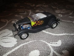 Vintage/Plastic/Built/Model(1932/FORD/CONV/STREET/ROD))1980’s/Nice