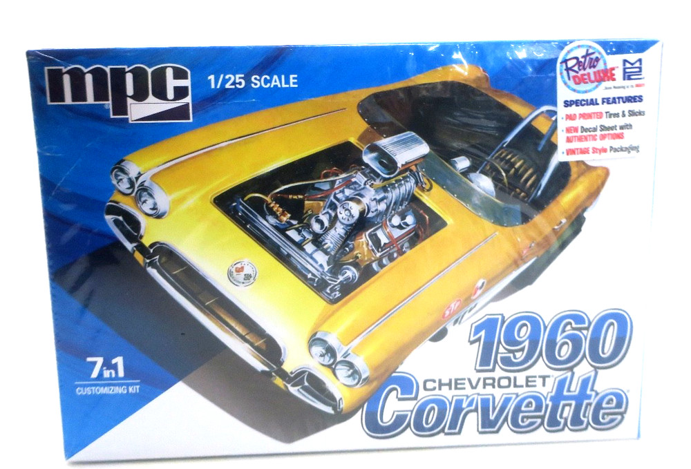 MPC 1002 1/25 Chevy Corvette 7-in-1 Model Kit