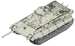 Trumpeter German E-50 (50-75 Tons)/Standard Panzer Armor Model Kit Various