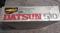 Vintage ’70 Datsun 510 Union Adv. Model Kit. The Mem. Col. NOS. High Quality Kit