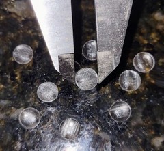 1/24th scale resin Clear headlight Lenses amt Lindberg Monogram Revell 1/25th #3
