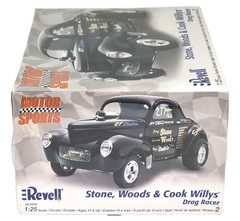 Revell Motor Sports Stone Wood & Cook Willys Drag Racer 1:25 Scale Model 85-2032
