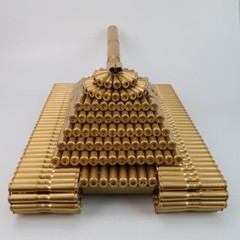 China Type 99 ztz-99A tank brass Creativity DIY Boutique Crafts TANK MODEL