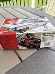 NEW! Sealed! Lindberg Color Me Gone 1964 Dodge 330 Super Stock Model Car Kit