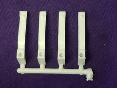Kenworth W-925 FUEL TANK MOUNTS from AMT 1:25 Model Kit