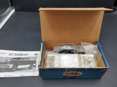 🔥🚦😎RARE Hobby Shop Only Rambler Pro Street 1/25 Testors Model Kit #7404😎🚦🔥