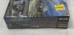 1/72 HASEGAWA 8 TON HALF TRACK 37/MM AA Vintage Model Kit New Factory Sealed NOS