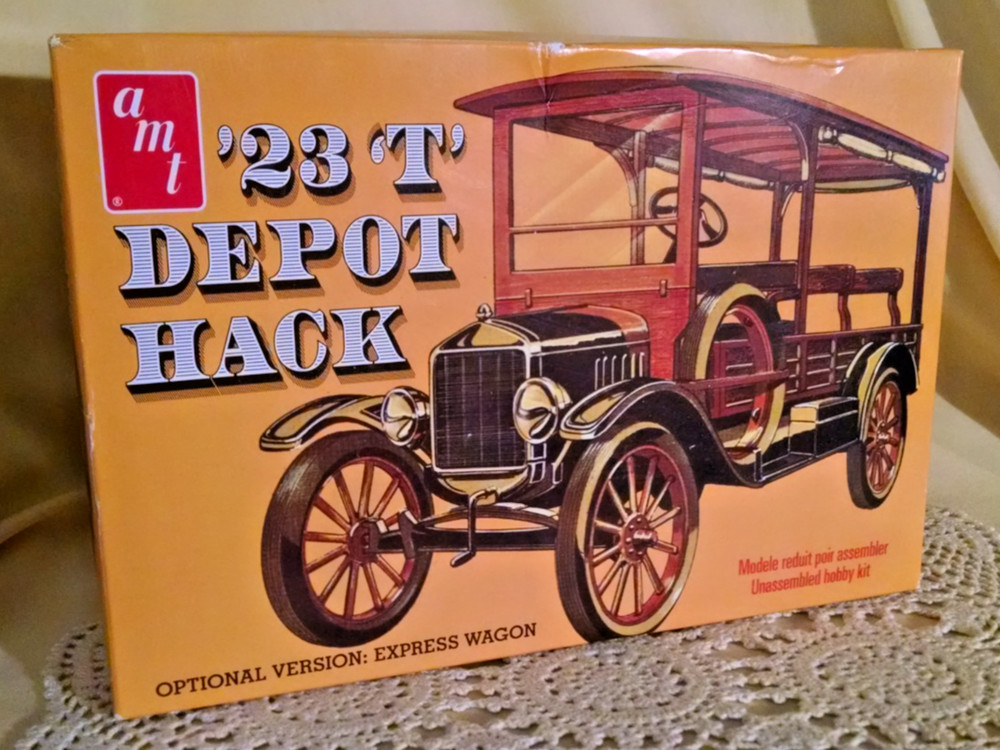 Ford Woody Wagon Model T Kit AMT 1923 Depot Hack Express 1:25 2021 AMT1237/12