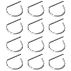 2.75 In. X 1.5 In. X 1 In. Zinc/Aluminum Coated Steel Pig Tail Locks, Stabilizer