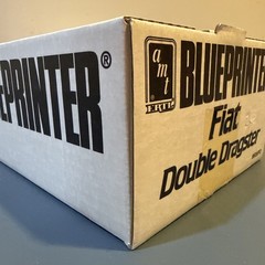 1/25 AMT Blueprinter Fiat Double Dragster Complete Factory Sealed Parts