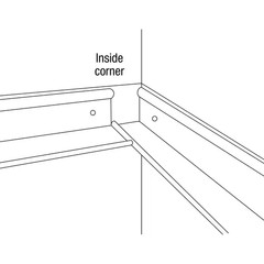 Prelude 12 Ft. Hemmed-Angle Molding