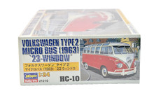 Hasegawa Volkswagen Model Kit 1963 Type 2 Micro Bus 23 Window 1:24 Scale 21210