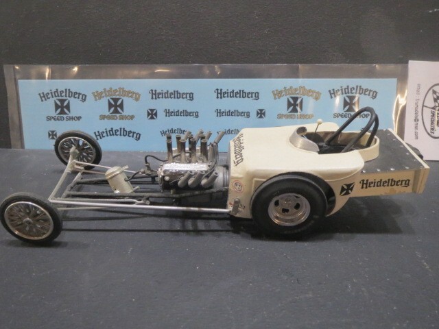 Heidelberg Speed Shop 1/25 Decal from Fremont Racing Specialties