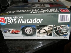 AMT ERTL 1/25 Bobby Allison’s 1975 AMC RWB Matador Model Kit Sealed Box Goodyear