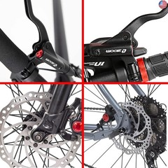 Zoom eBike Hydraulic Brake Upgrade Kit ? 2/3 PIN Male Waterproof Power-Off