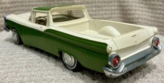 Vintage PMC 1959 Ford Ranchero Pickup Dealer Promo Model. Two-Tone. Interior. 👀