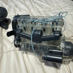 Revell Visible V-8 Engine 1:4 Scale Model Kit As Is, Needs Reassembled/As Is