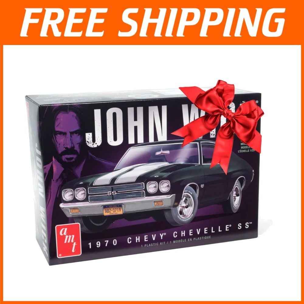 1:25 Scale John Wick Chevy Chevelle SS Kit=
